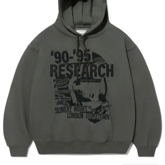 RESEARCH HOODIE [KHAKI] 비바스튜디오