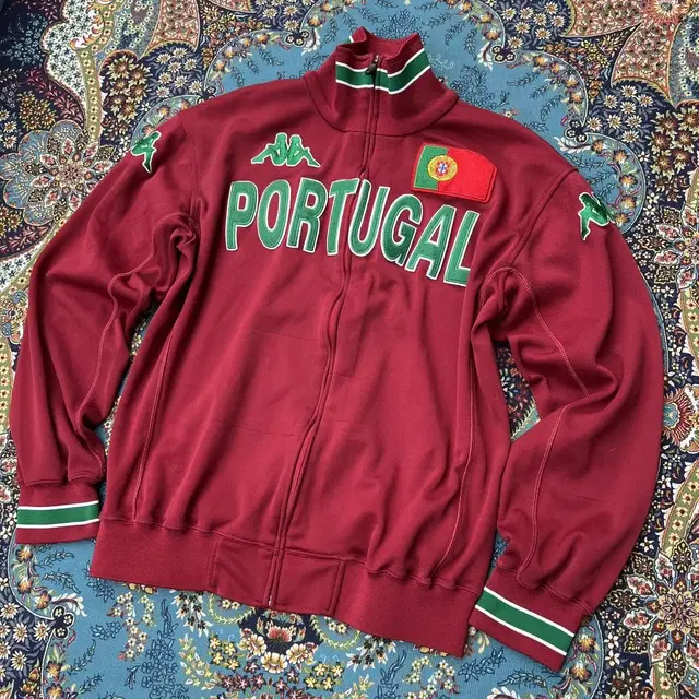 kappa x portugal track jacket