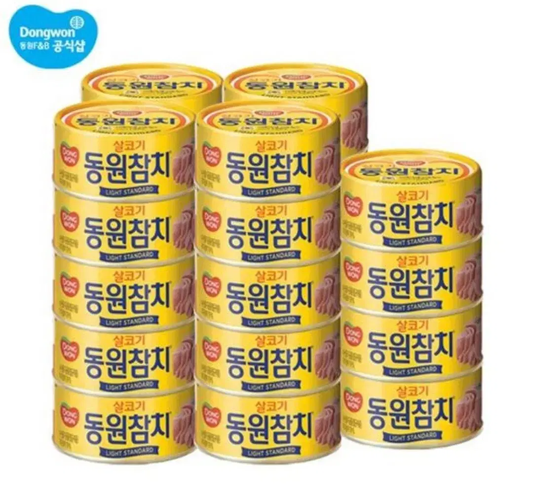 동원참치 85GX44캔 라이트24캔 고추참치16캔콘참치4캔 1캔1225원