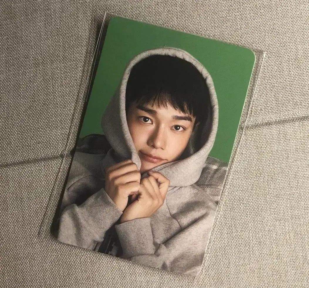 Exo Hoodie chen Photo Card