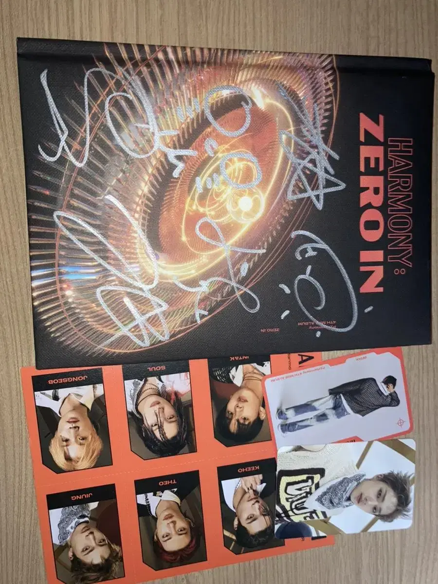 P1HARMONY Autographed Album