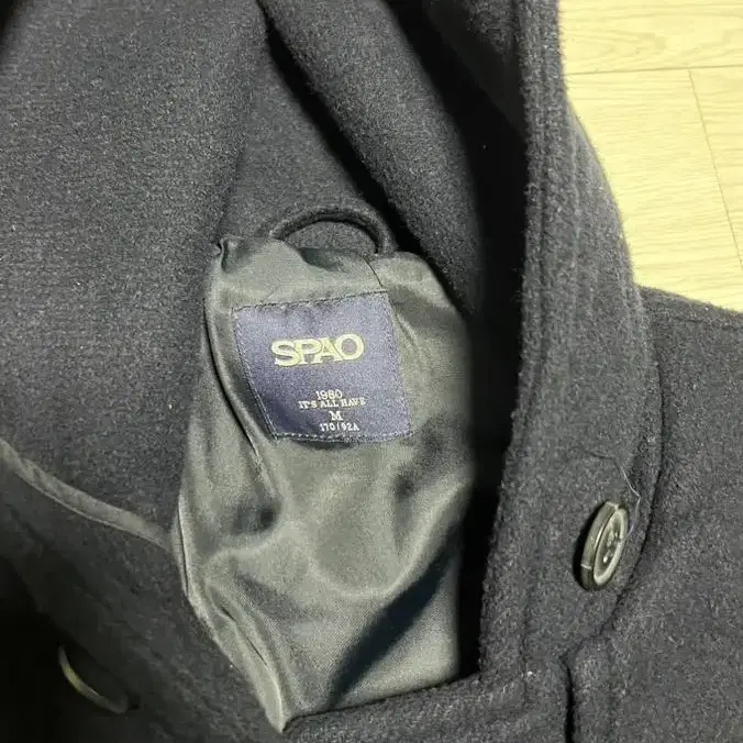 M size SPAO 더플 코트