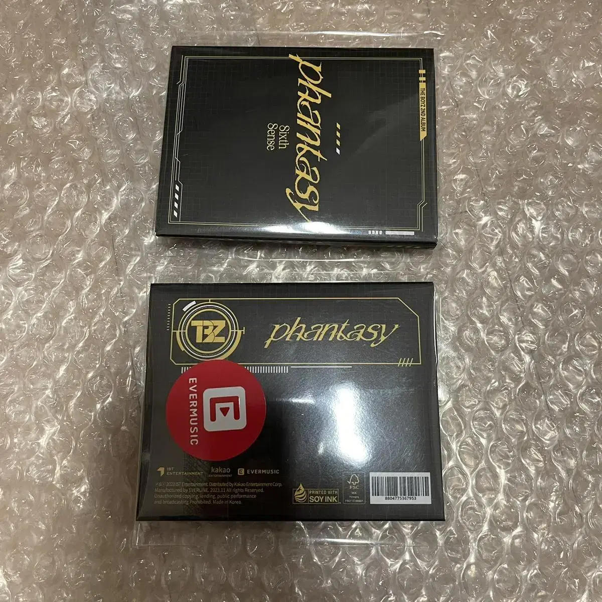 The Boyz sealed album Watch It Six Sense Version Platform