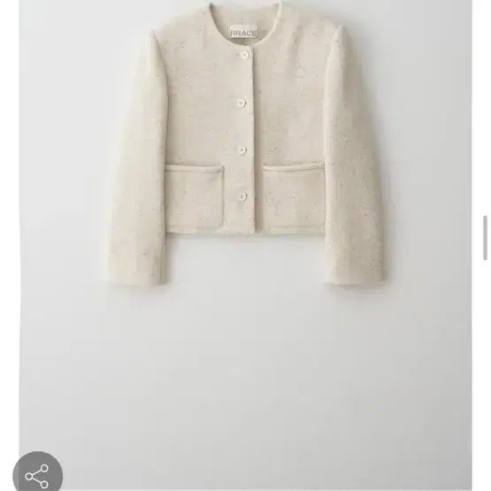 Rrace adorable classic tweed jacket