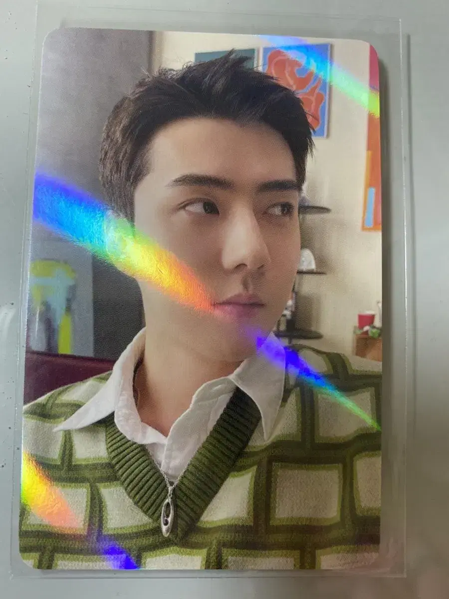 Sehun makestar unreleased photocard photocard