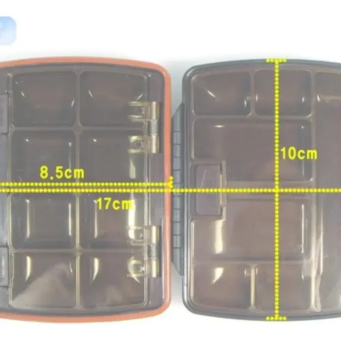 DF 15칸 원터치 태클박스/ 바늘.소품케이스. 도구박스. 방수케이스
