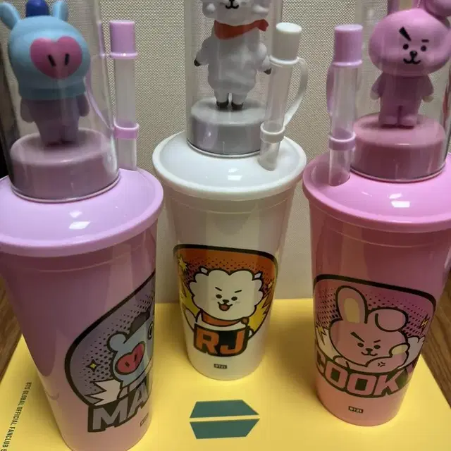 bt21 cgv 피규어 컵