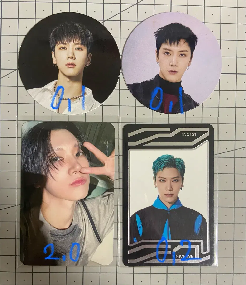 ten photocard weights wavey way v nct wayv