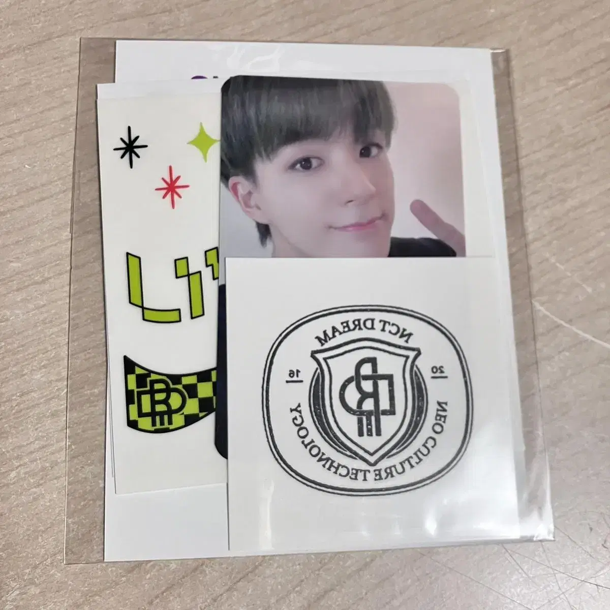 NCT Dream jeno photocard SMCU Tattoo Stacker sealed WTS