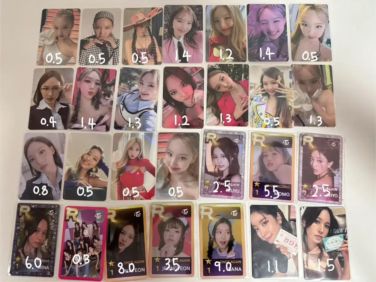 Twice nayeon unreleased photocard ld