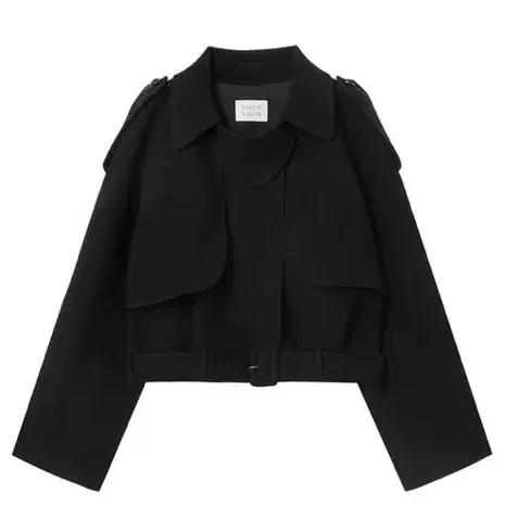 보카바카 Belted Trench Style Short Coat