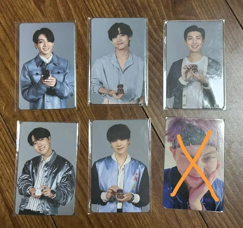 방탄소년단 bts 갤럭시 버즈 라이브 청혼 포카 photocard 양도