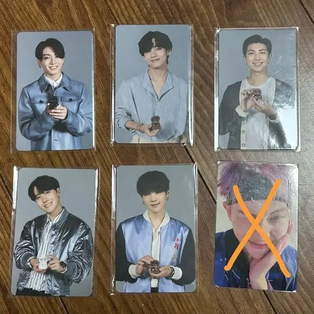 방탄소년단 bts 갤럭시 버즈 라이브 청혼 포카 photocard 양도