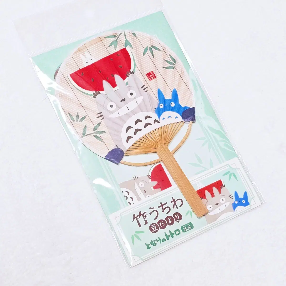 Ghibli Studio Totoro wuchiwa My Neighbor's Bamboo Fan yeoreum Official goods from Japan