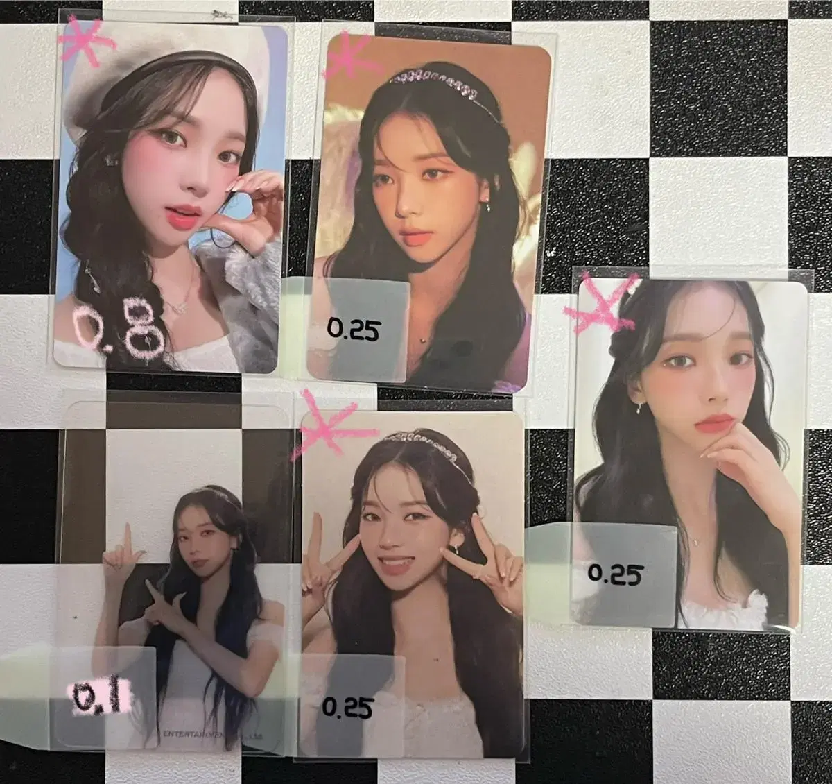 aespa karina photocard