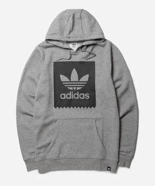 Adidas Blackbird Basic Hoodie Gray