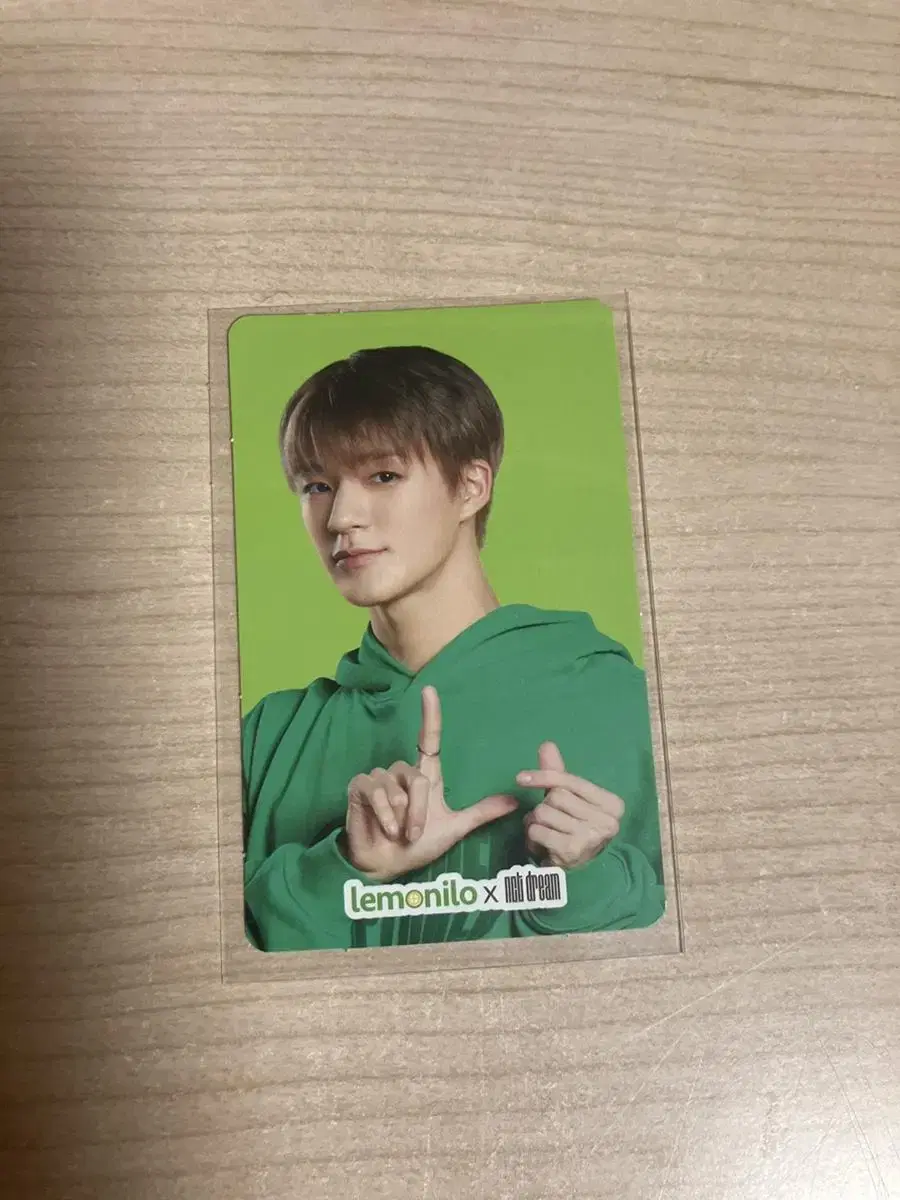 nct dream jeno lemonillo photocard wts