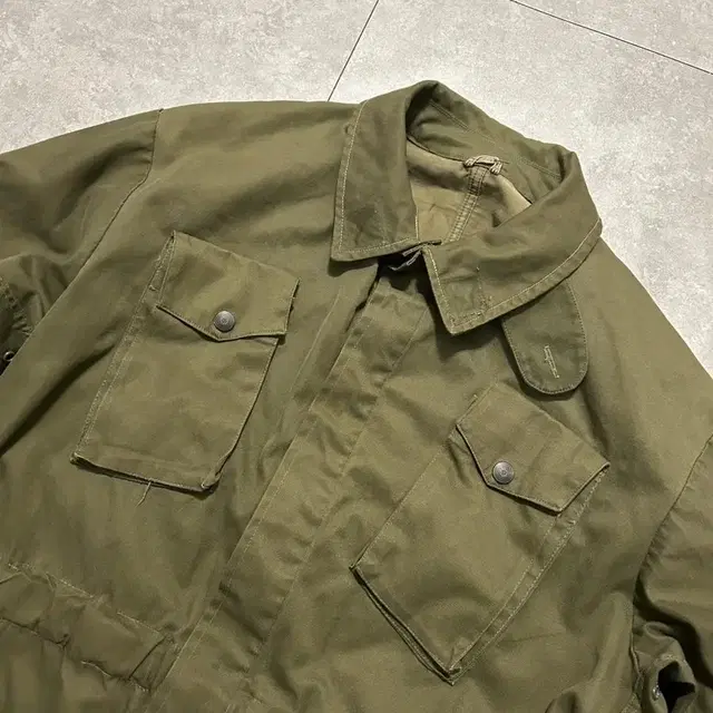 70s  ITALY ARMY 올리브 그린 빈티지  필드자켓  95size