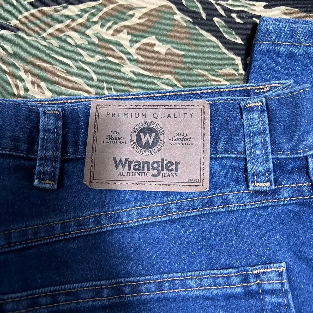 WRANGLER 레귤러핏 멕시코 데님 36size