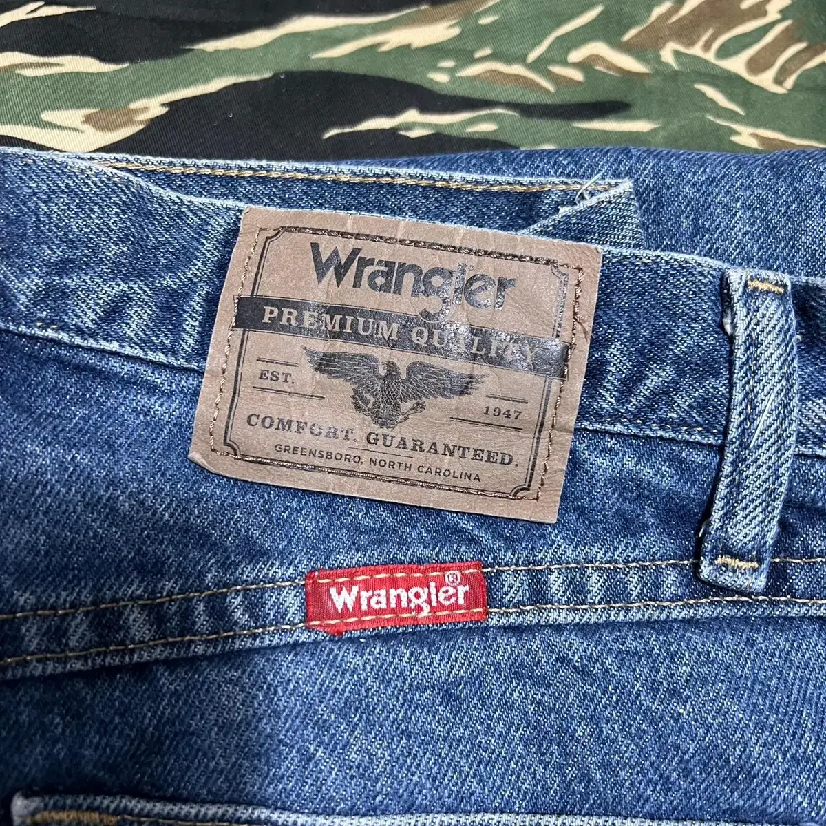 WRANGLER 레귤러핏 멕시코 데님 28size