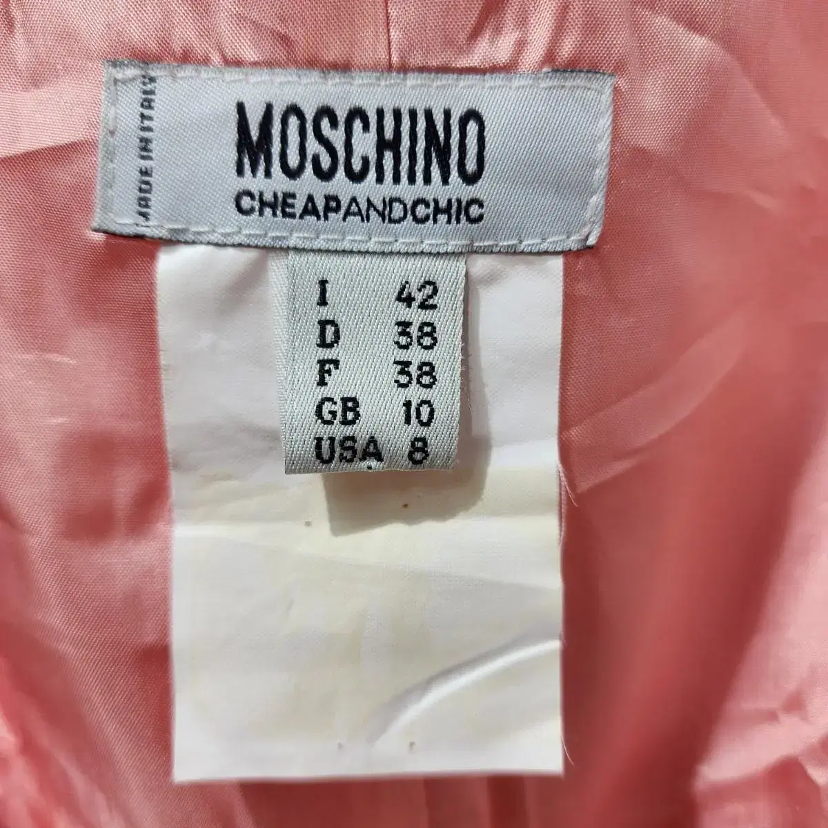 모스키노 Moschino 플라워 민소매 원피스 모리룩