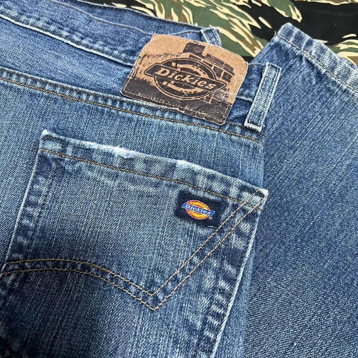 Dickies 릴렉스 스트레이트핏 멕시코 데님 38size