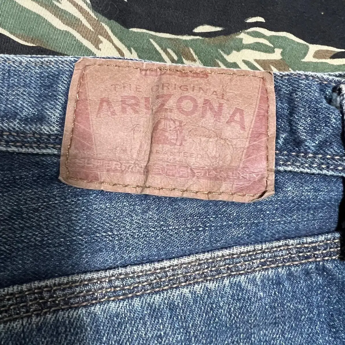 ARIZONA JEAN 스트레이트핏 멕시코 데님 33size