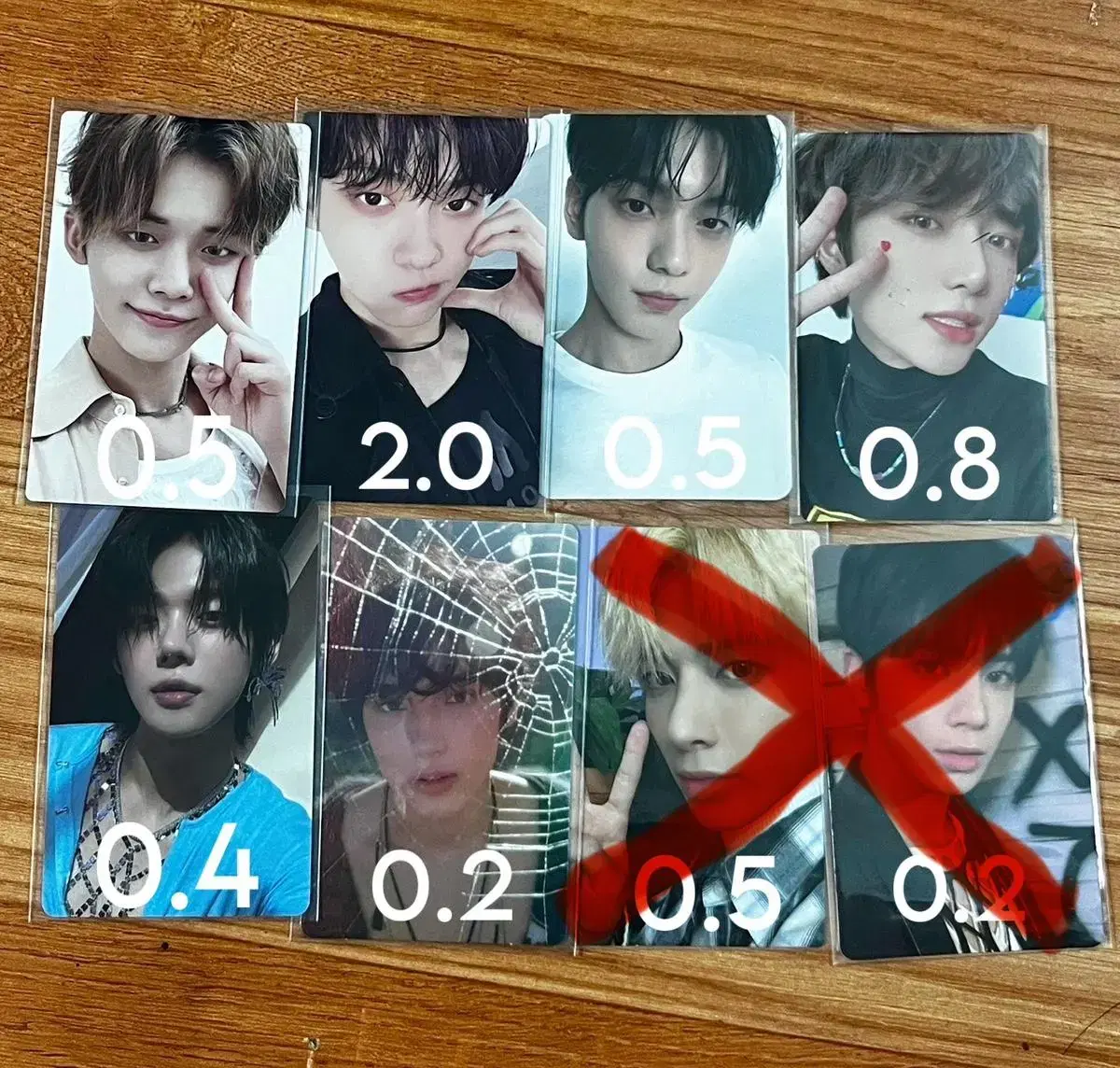 txt photocard wts beomgyu soobin yeonjun taehyun hueningkai Shrera Standard Al Beomgyu