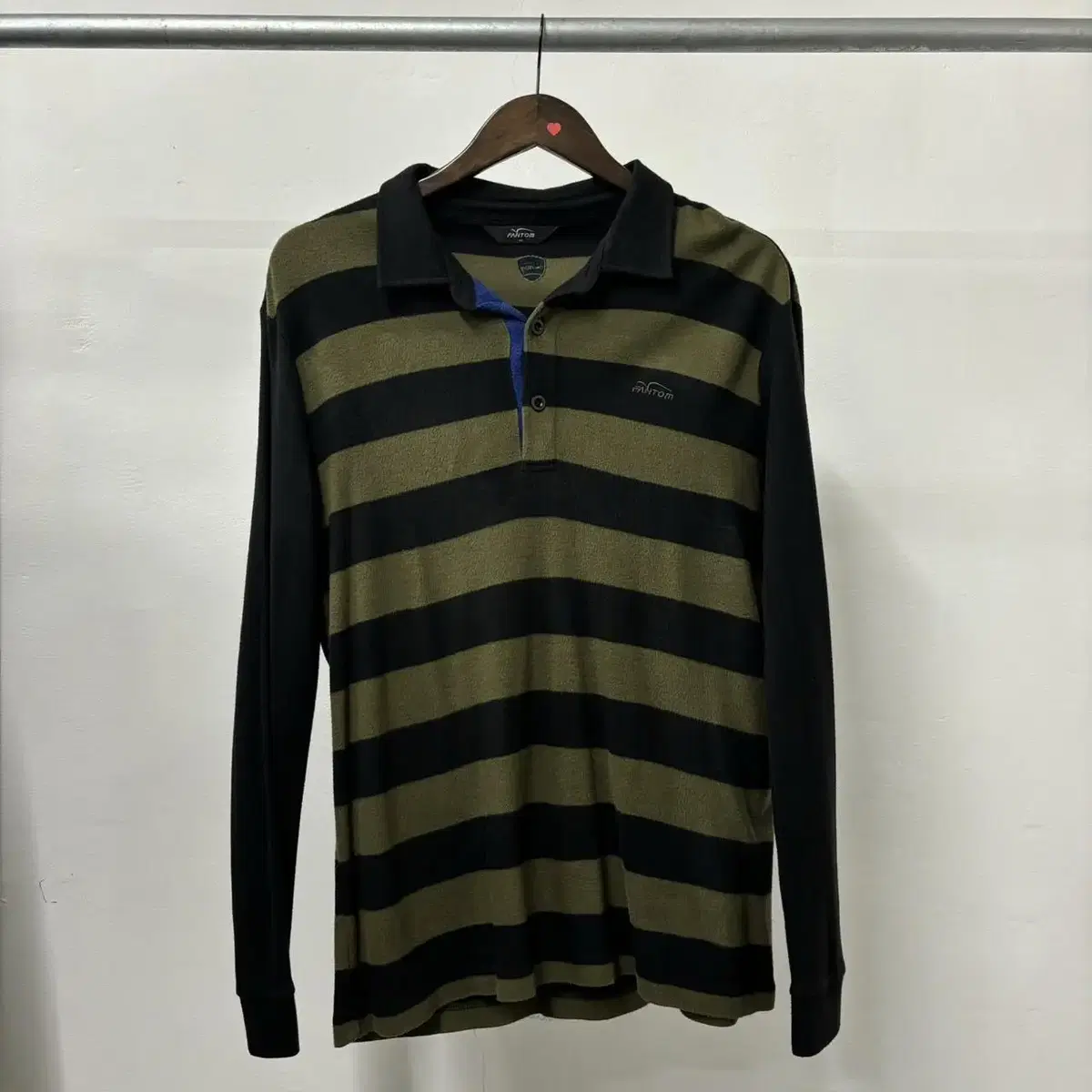 Phantom Golf Stripe PK Long-sleeved kara-tee (100) Quick sale