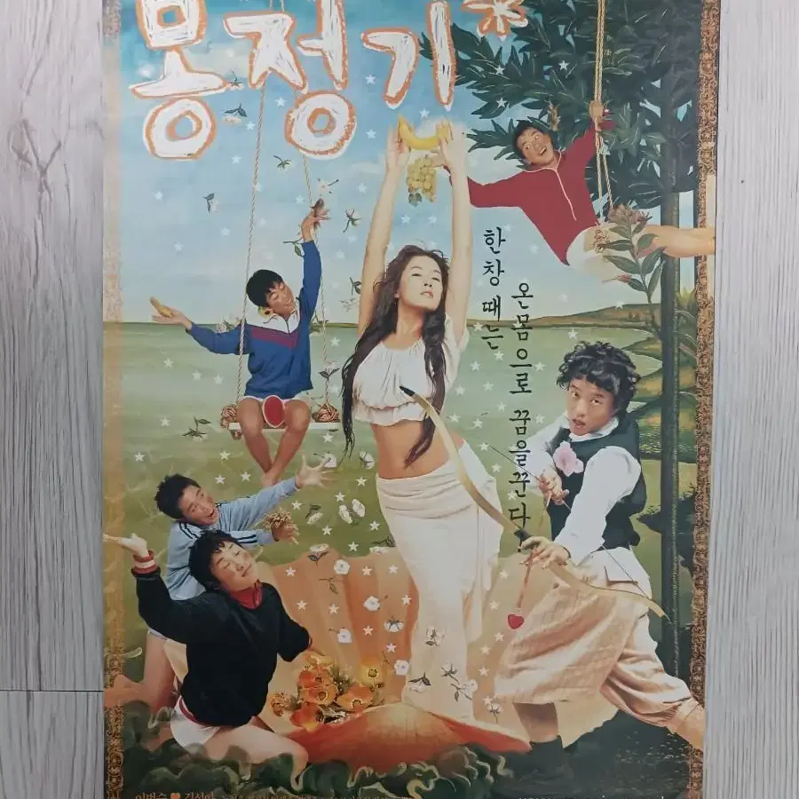 이범수 김선아 몽정기(2002년)전단지