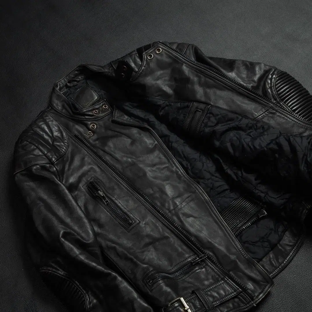 REAL LEATHER JACKET / RIDING GEAR