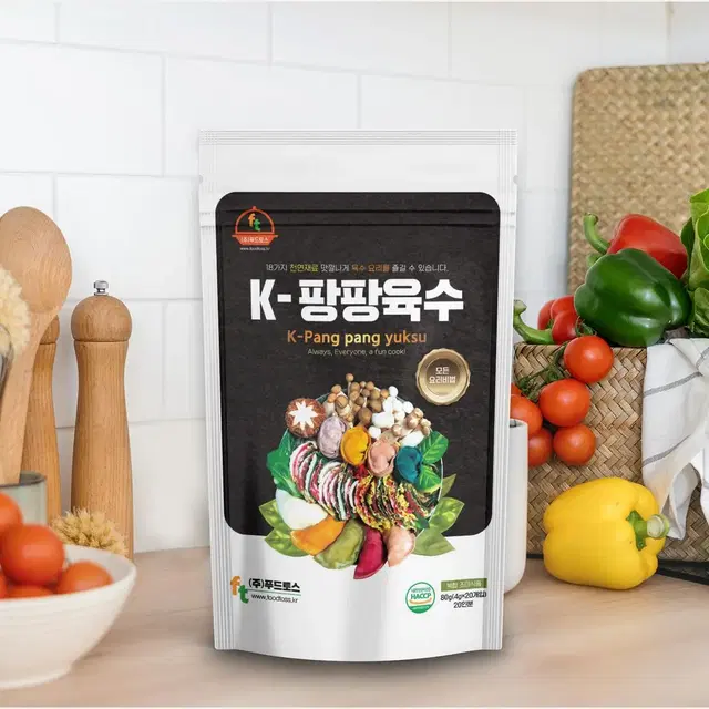 K-팡팡육수(알뜰구매), 100알/100인분/400g 18가지 자연재료!