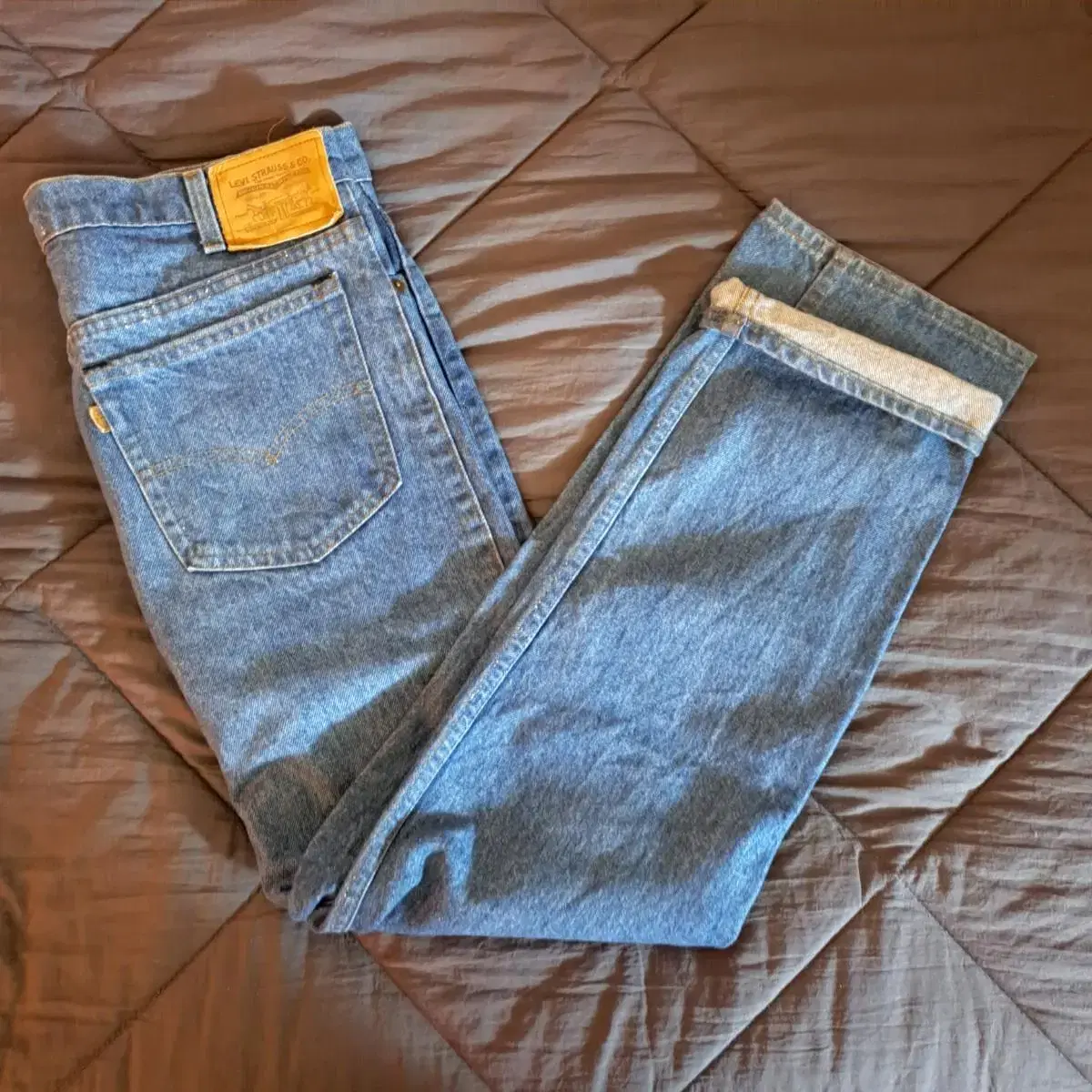 Early 80's Levi's Deer Leather Tag Pants