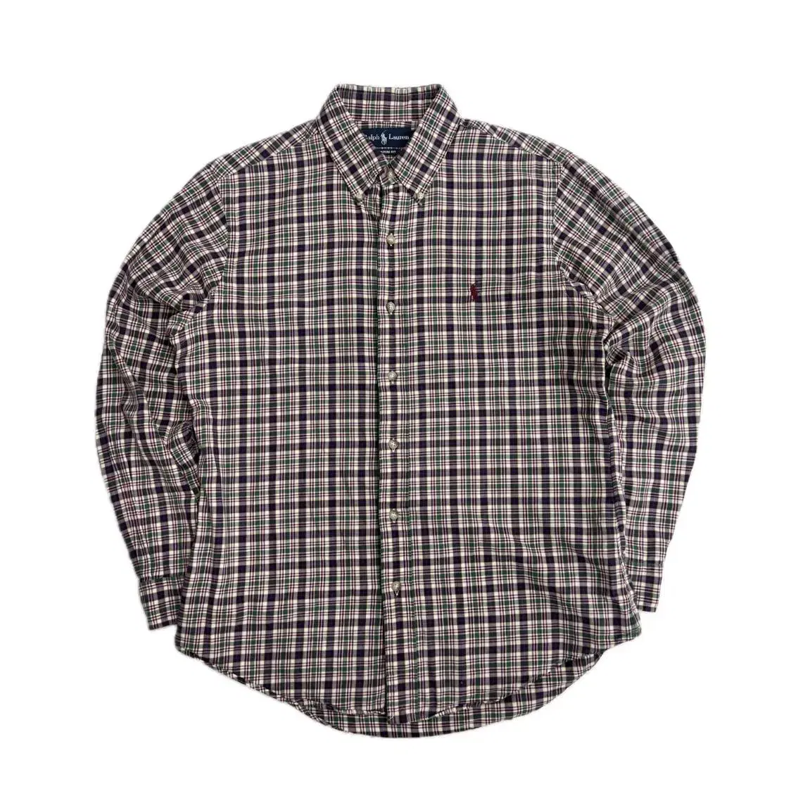 Polo Ralph Lauren Check Long-Sleeved Shirt 100 Size L