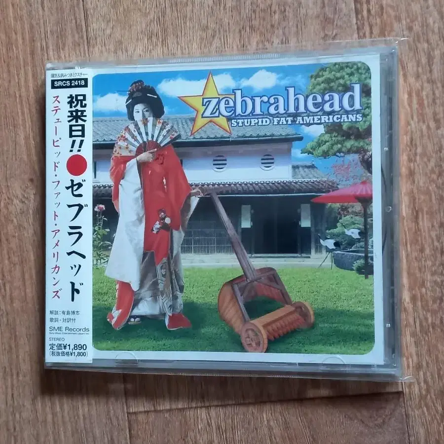 zebrahead cd 일본반 시디