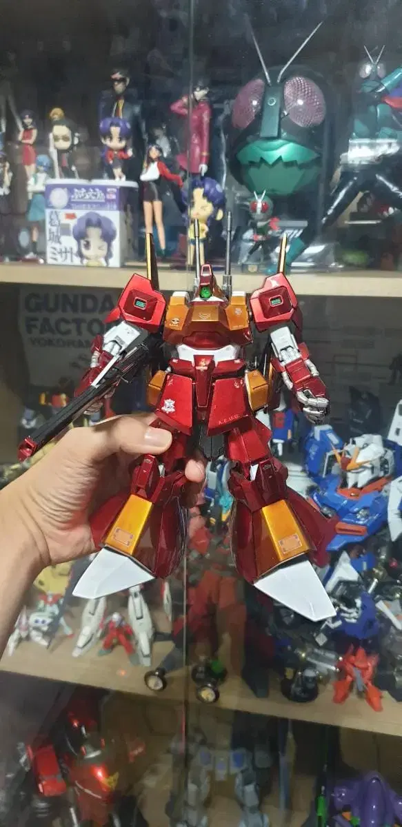 MG Rikdias Painted Amuro Metallic Version sell Gundam Gunpla Gazo