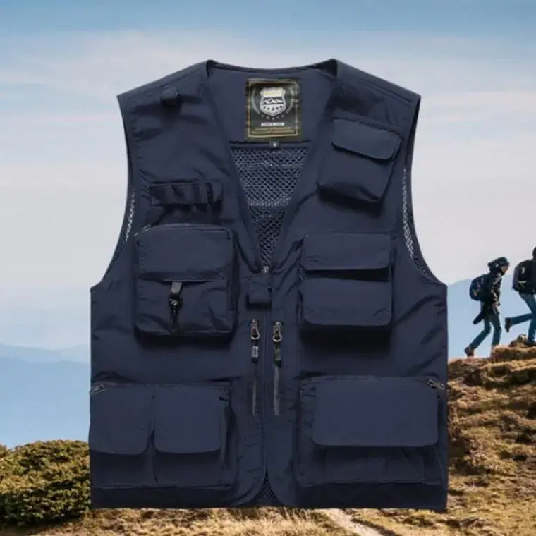 Leisure multi-purpose vest Fishing vest Delivery vest Work vest Mountaineering vest Camping vest Group vest