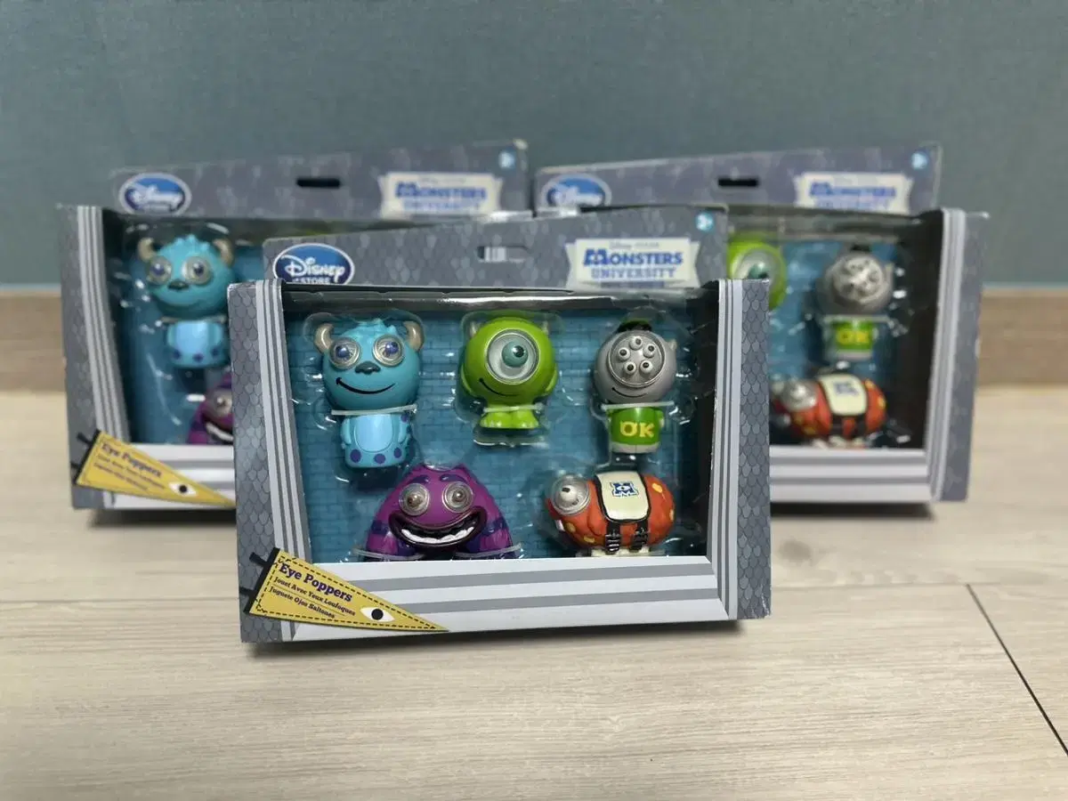 Monsters, Inc. Soapby Figures Set of 5 New