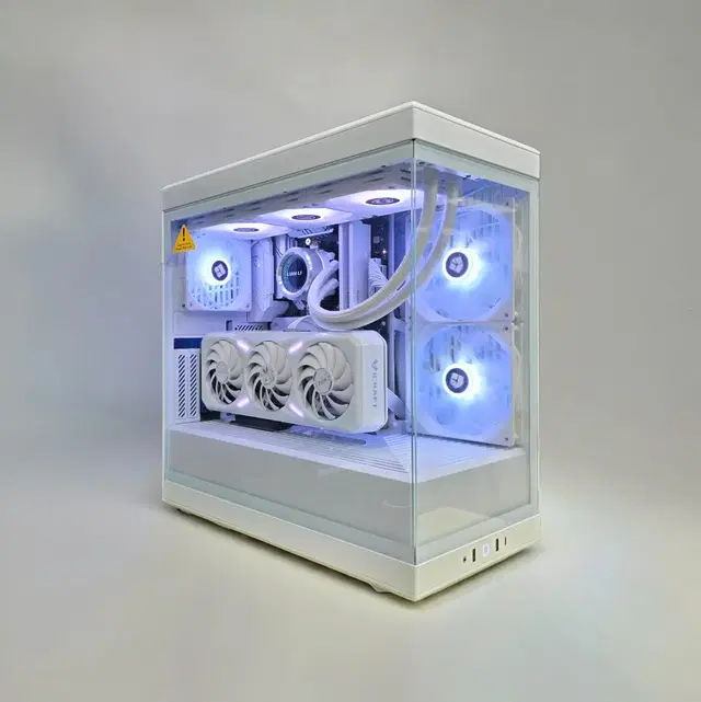 [반본체] 라이젠5700X3D/B550/32G/750W 화이트 반본체