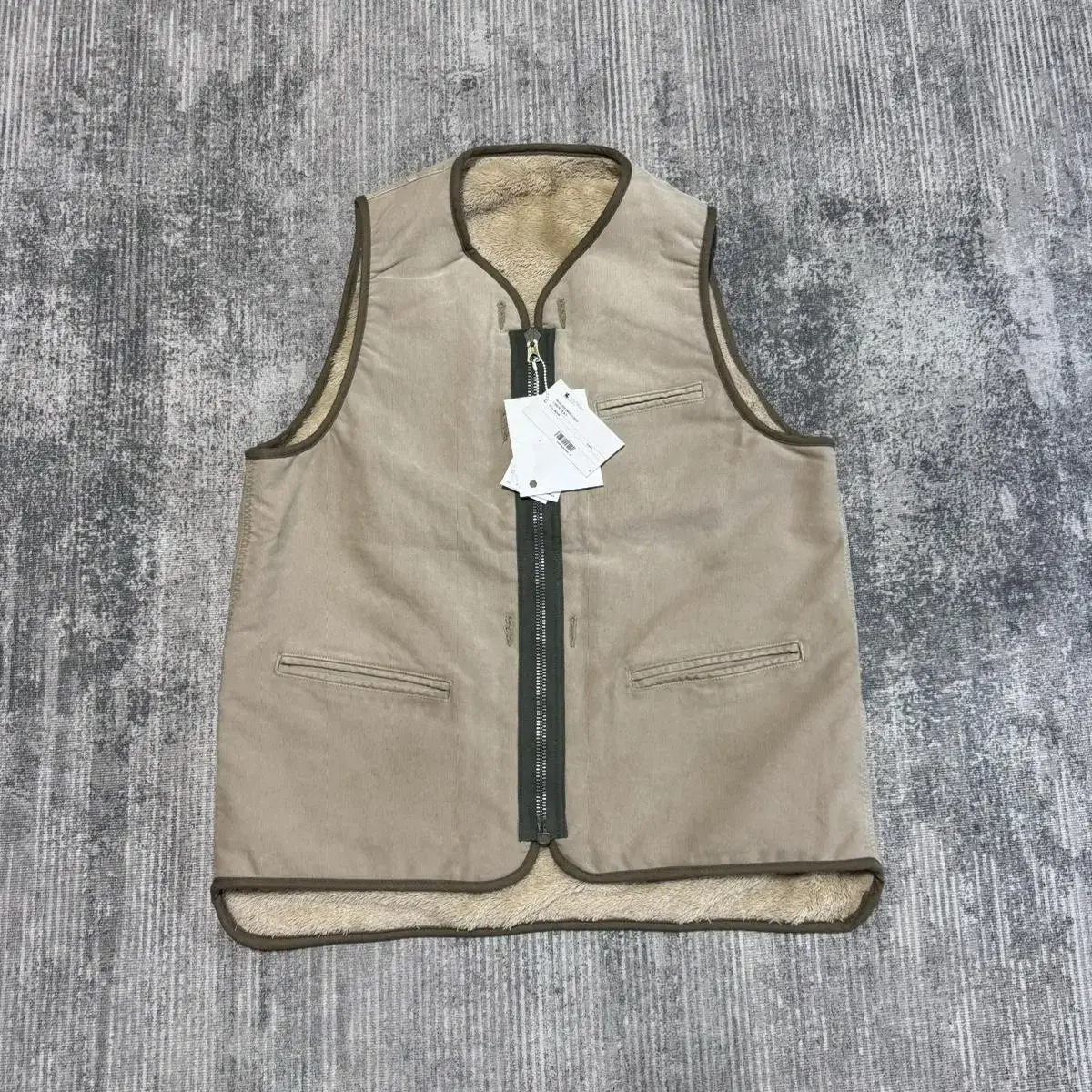 VISVIM 22AW C/D LINER VEST