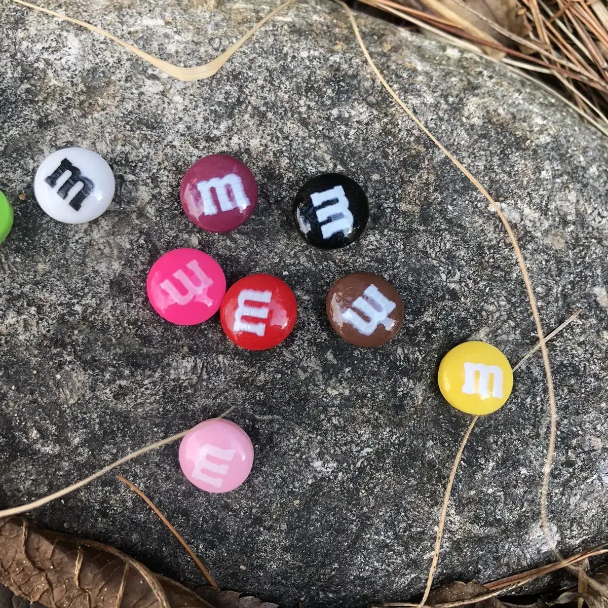 Vintage M&M'S chocolate magnet set