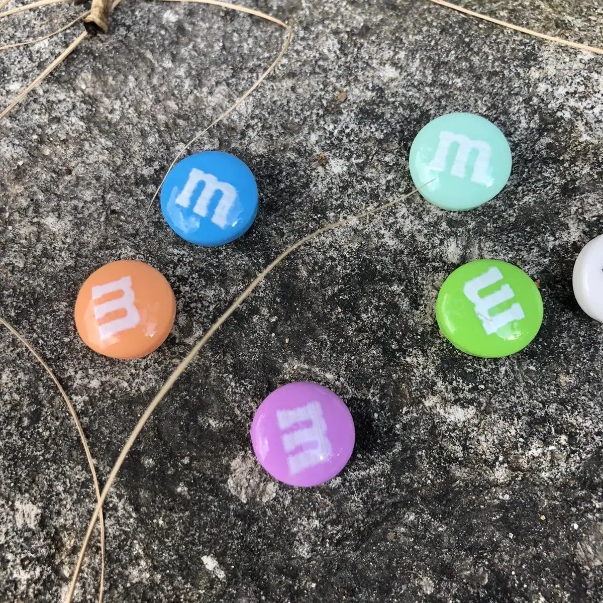 Vintage M&M'S chocolate magnet set