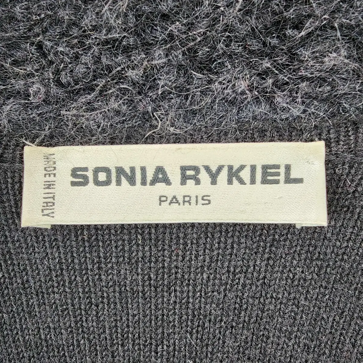 [38] Sonia Rykiel 소니아 리키엘 모헤어 가디건 코트