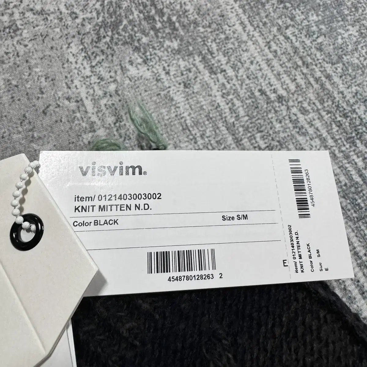 VISVIM 22AW SPOT KNIT MITTEN N.D