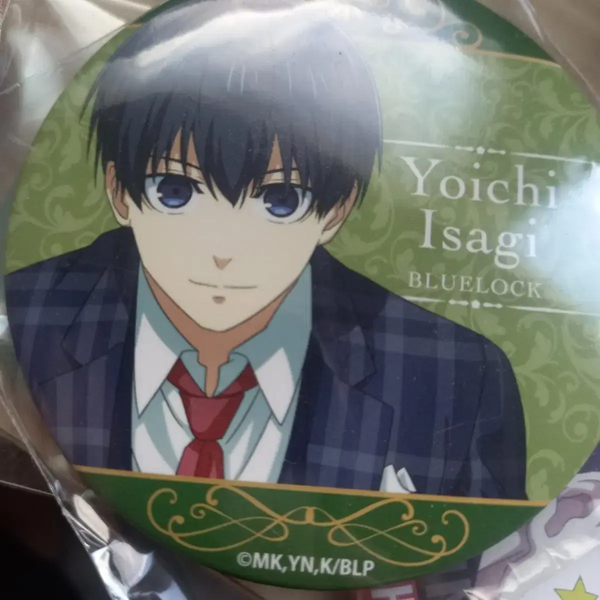 Unsealed BLUELOCK Isagi Yoichi Badge for sale