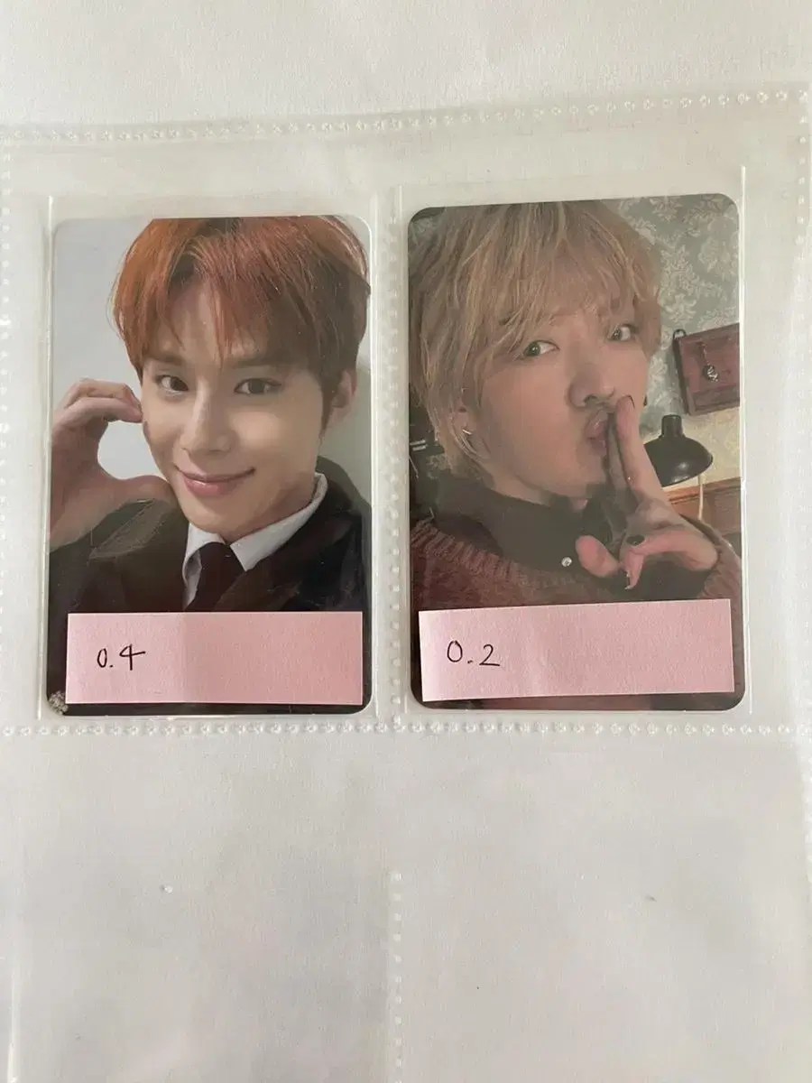 NCT le sserafim photocard sells