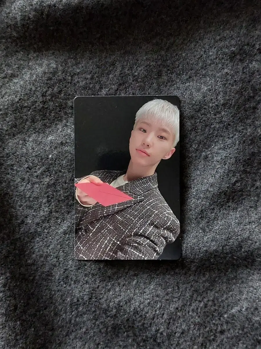 Seventeen Feathersun Carat Vahn hoshi photocard