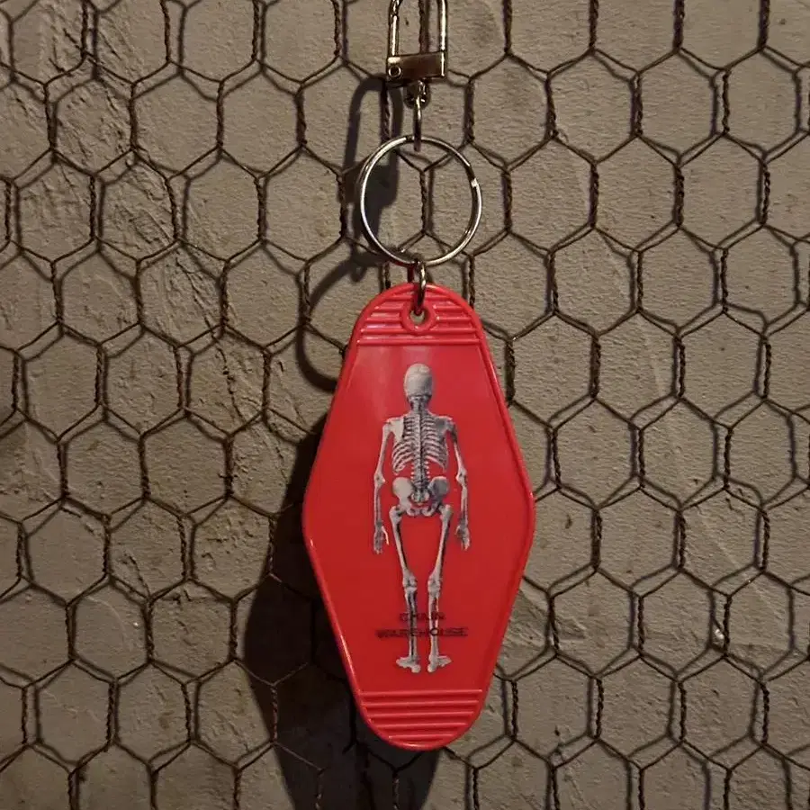 skull keyring