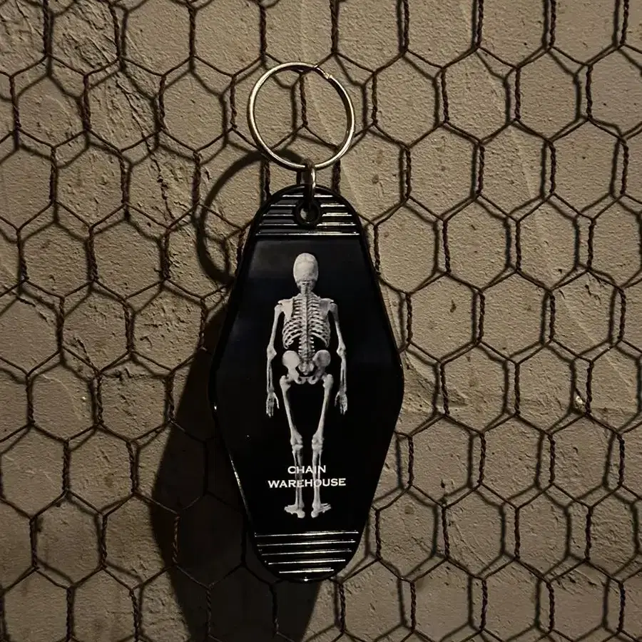 skull keyring