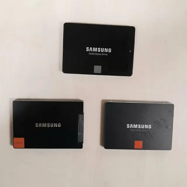 SSD 삼성랜덤 250GB~256GB